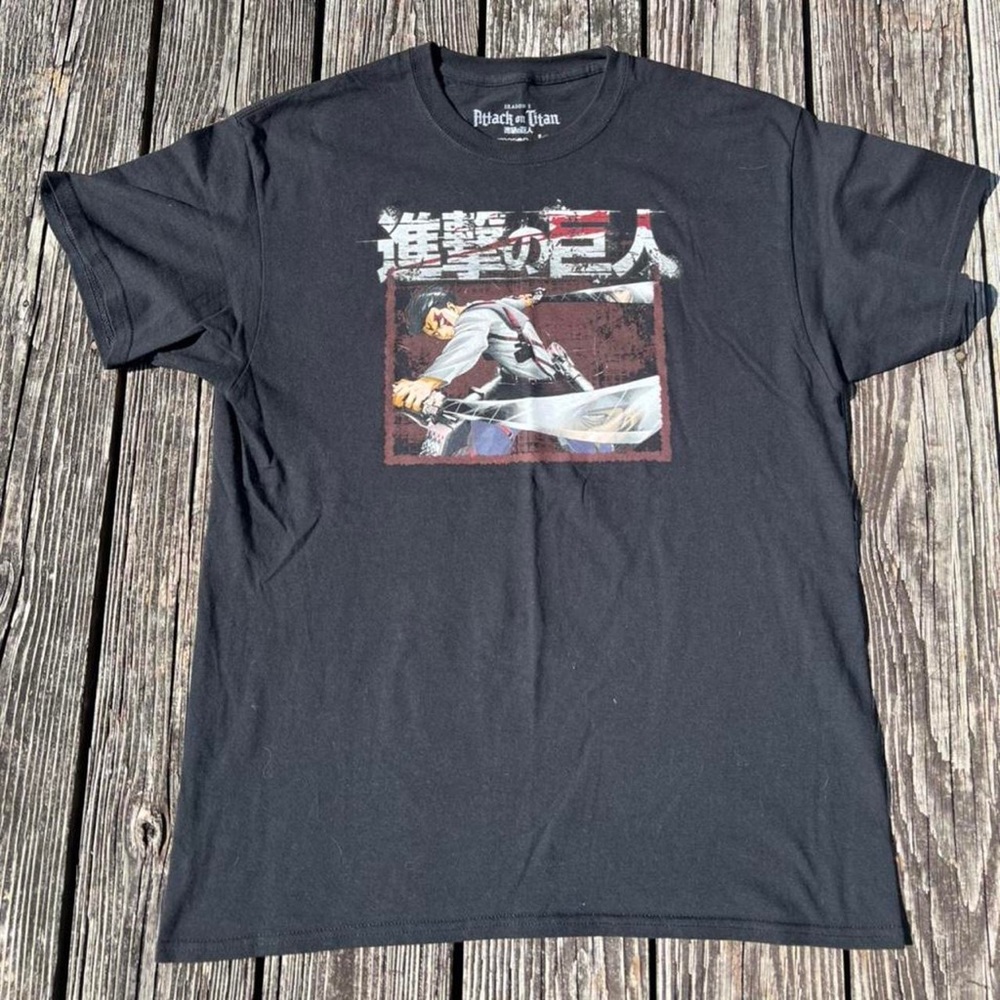 Attack on titan anime season 3 shirt